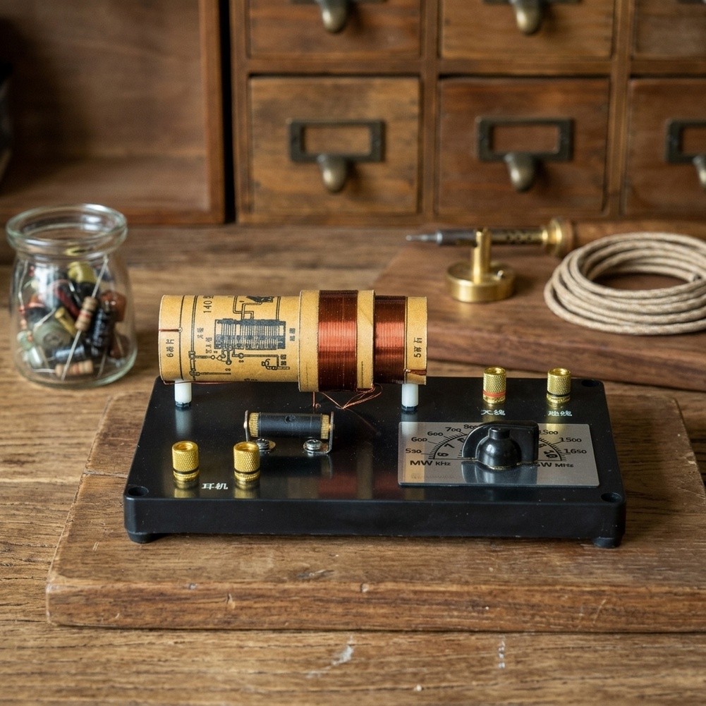 Diy Electronics Projects For Beginners - Kristal Dedektörü İçin 1 Set Analog