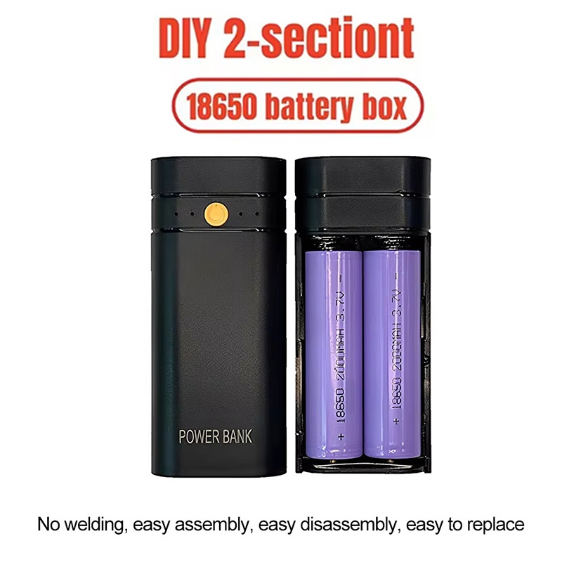 Diy Box Electronics Mall - DIY Güç Bankası Kutusu Telefon Elektronik
