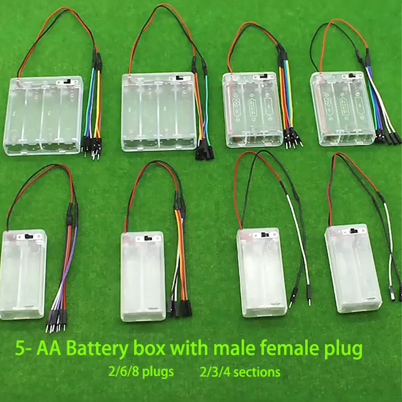 Diy Electronics Holder - DIY Devre Güç Kaynağı Çeşitli Kablolar