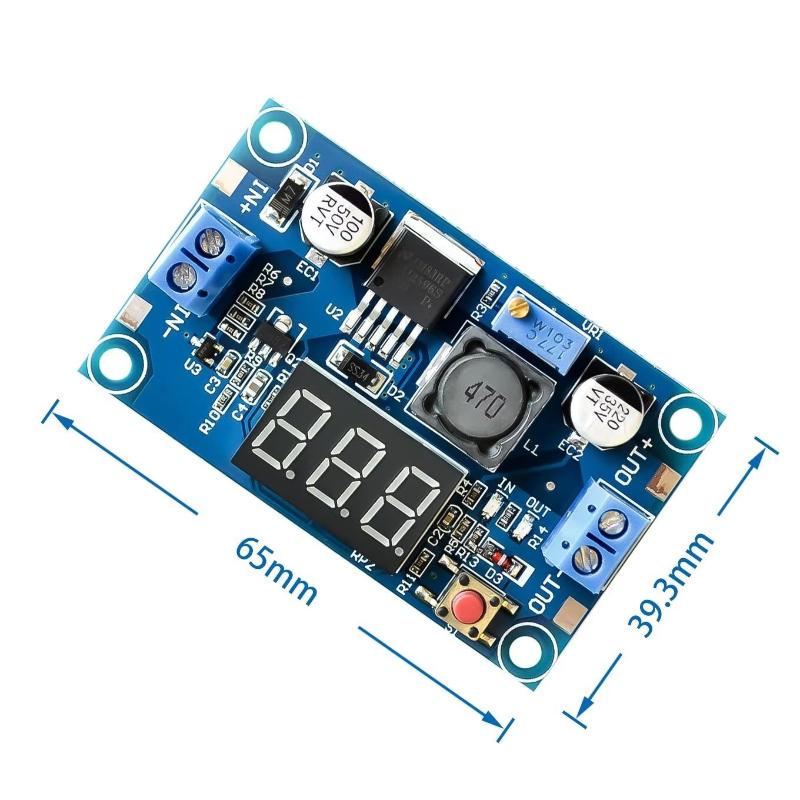 Diy Electronics Power Supply - LM2596 Ekranlı Güç Kaynağı Modülü 3A