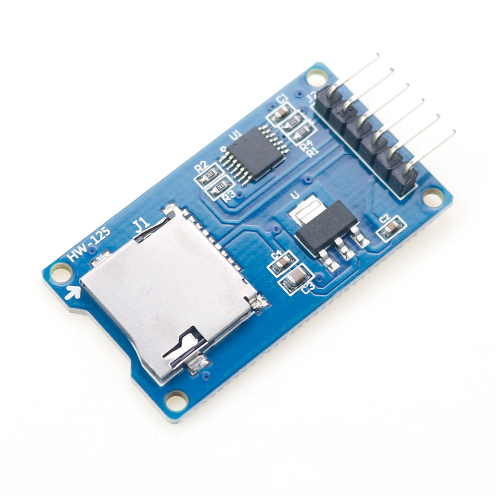 Sd Card Module Spi - 2 adet/grup mikro SD TF kart