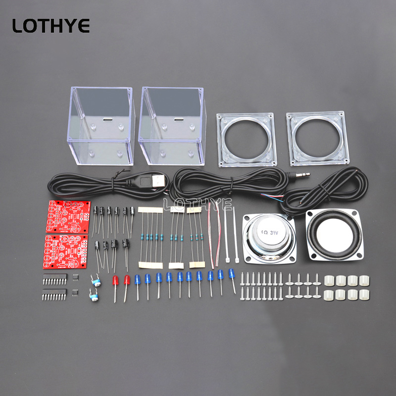 Diy Audio Electronics Kit - DIY Elektronik Kiti 2 Kanallı Mini