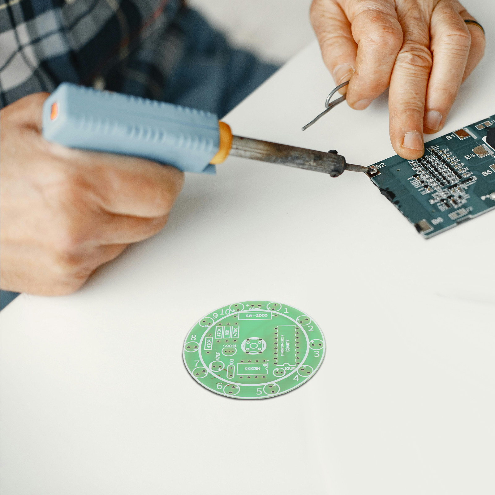 Diy Electronics Projects For Beginners - Lehimleme Pratiği Başlangıç Seviyesi Lehimleme Kiti