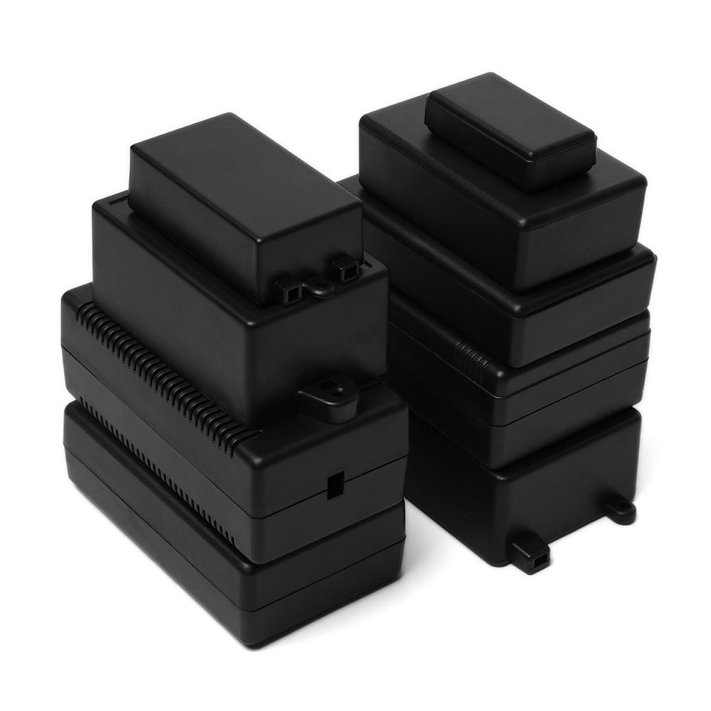 Diy Electronics Supplies - 1 adet siyah plastik su geçirmez