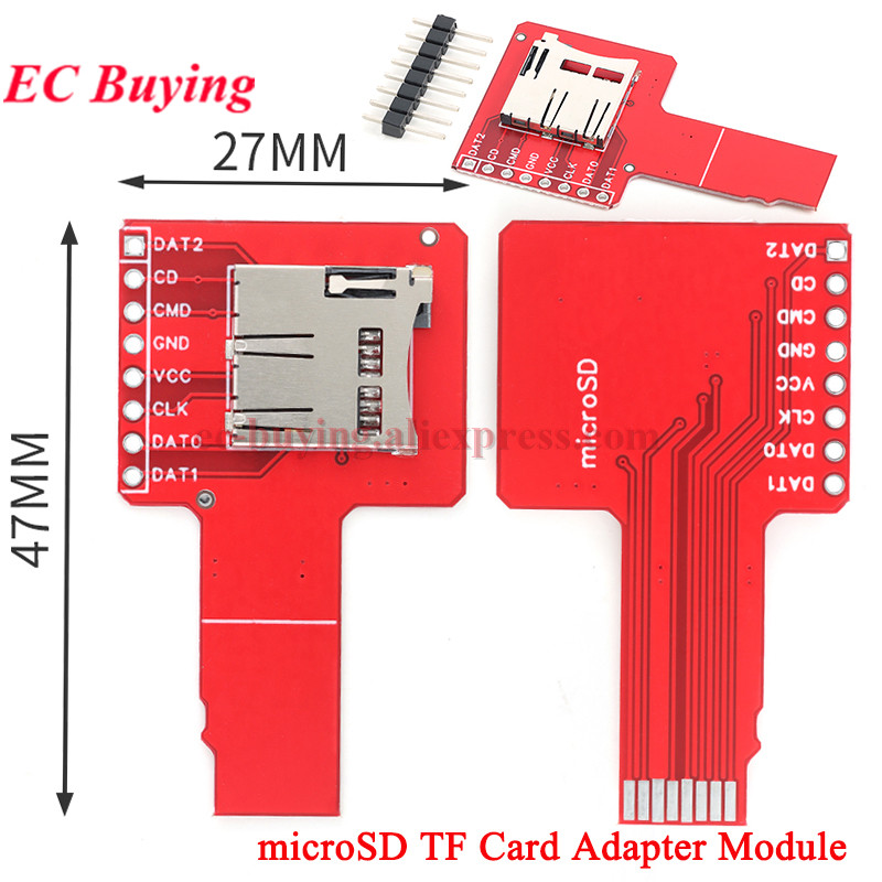Sd Card Module Spi - 10 adet/1 adet mikro SD TF