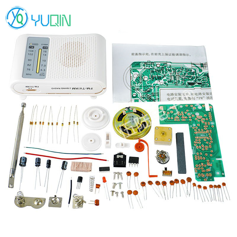 Diy Electronics Projects For Beginners - 210SP AM/FM Radyo Kiti, STEM Eğitimi,