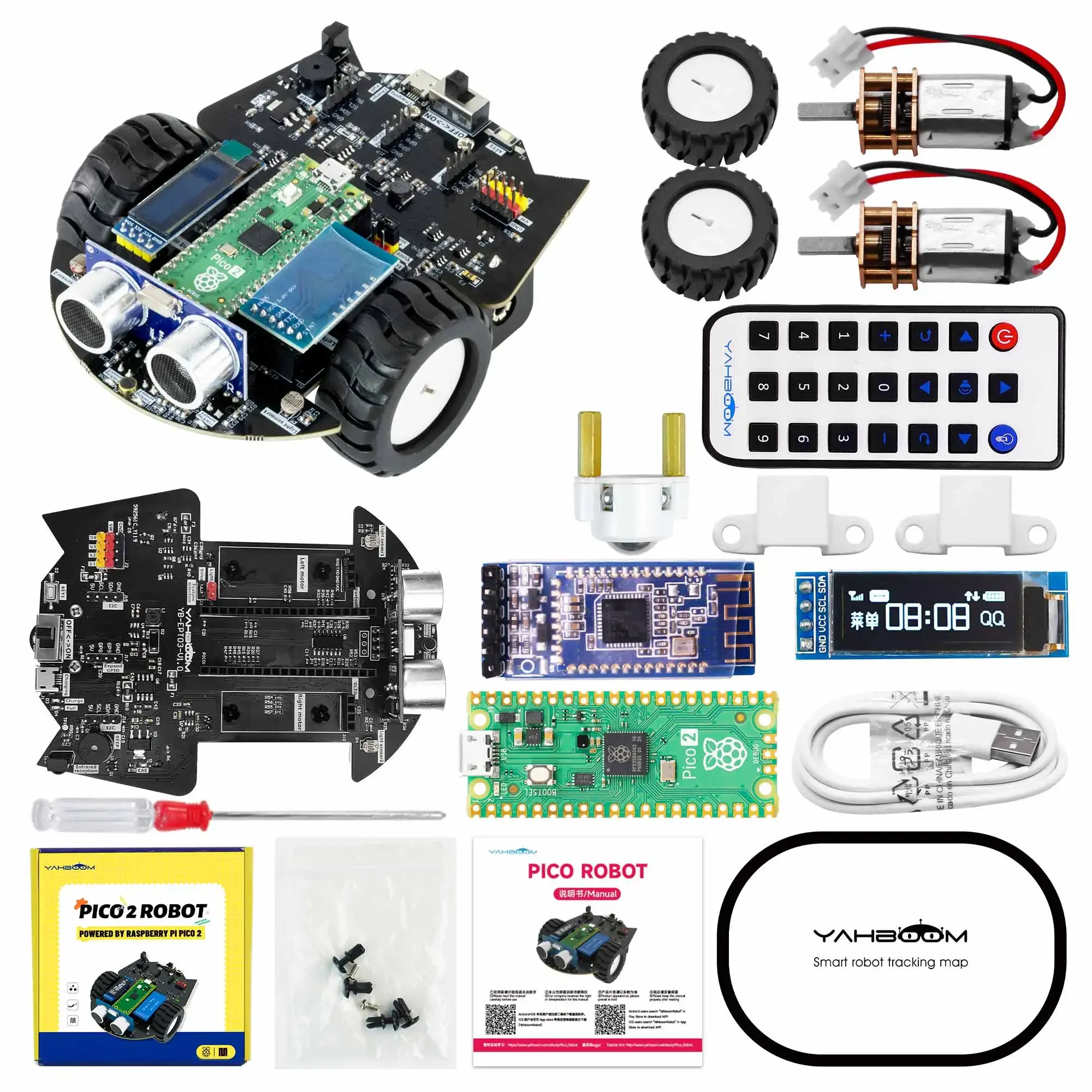 Yahboom Raspberry Pi Pico2 Rob - Diy Electronics Raspberry Pi incelemesi ve fiyatı