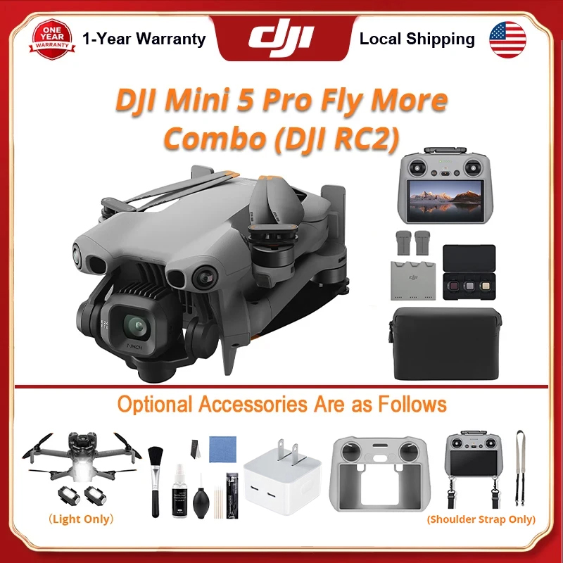 DJI Mini 5 Pro Fly Combo Drone - Diy Drone Electronics Kit incelemesi ve fiyatı