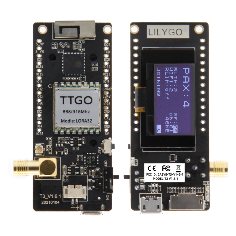 LILYGO ®   TTGO LoRa32 V2.1_1. - Sd Card Module Spi incelemesi ve fiyatı