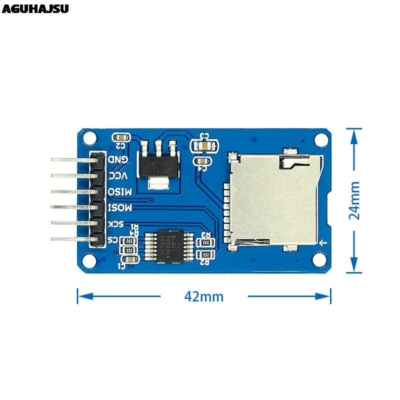 1 adet/grup Mikro SD kart mini - Sd Card Module Spi incelemesi ve fiyatı