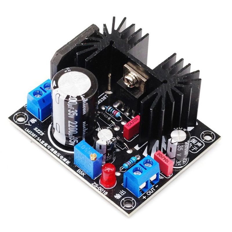 LM338 5A Çıkış Ayarlanabilir D - Diy Electronics Power Supply incelemesi ve fiyatı