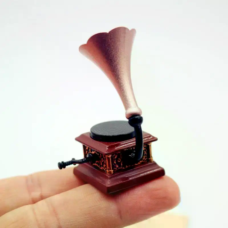 Dollhouse Vintage Fonograf Min - Diy Electronics Housing incelemesi ve fiyatı