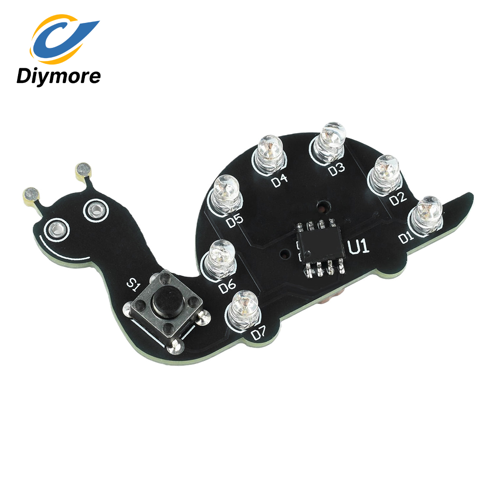 7 Yeşil LED Lehimleme Uygulama - Diy Electronics Holder incelemesi ve fiyatı