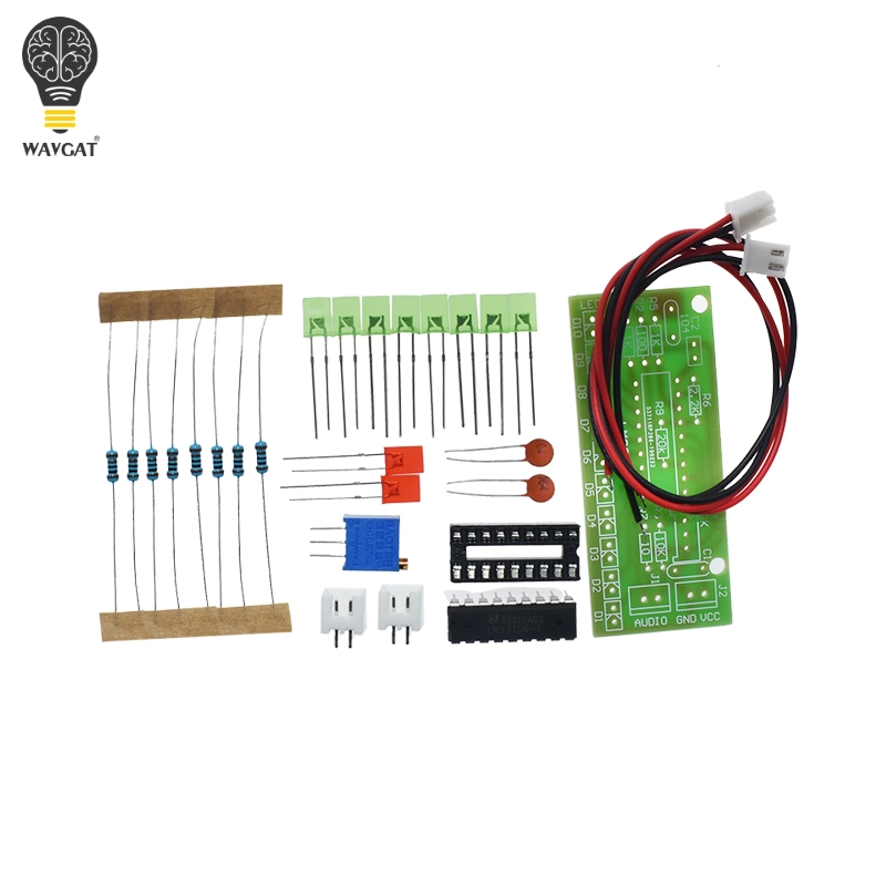 LM3915 DC 9V-12V 10 LED ses sp - Diy Audio Electronics Kit incelemesi ve fiyatı