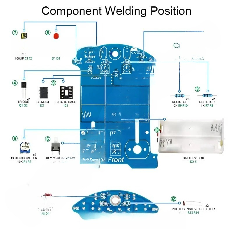 Lehimleme Pratiği Elektronik Ö - Diy Electronics Projects For Beginners incelemesi ve fiyatı