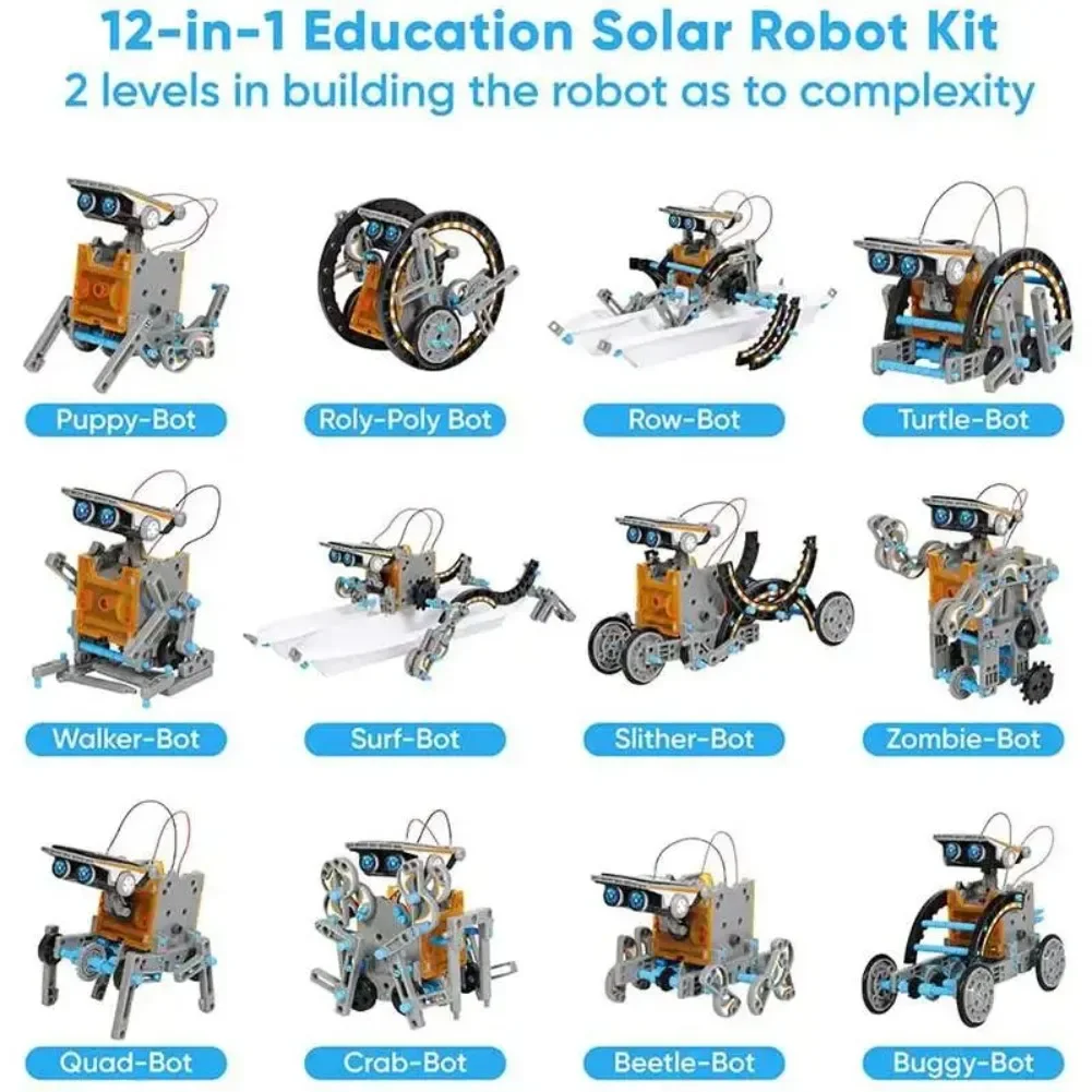 13 in 1 Güneş Enerjili Robot B - Diy Robot Electronics Kit incelemesi ve fiyatı