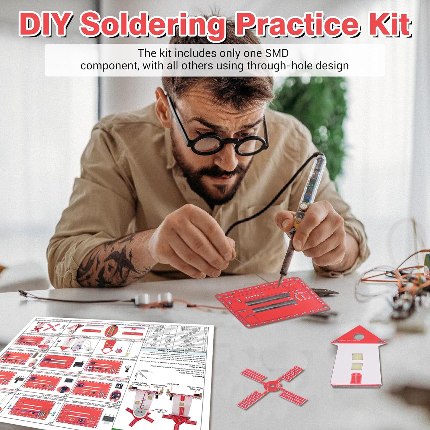 DIY Fırıldak Lehimleme Uygulam - Diy Electronics Projects For Beginners incelemesi ve fiyatı